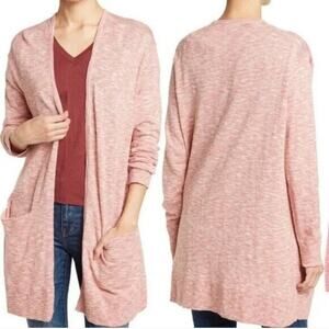 NWT Madewell Ryder Cardigan Sweater M9252 Marled Rose Women’s Sz xs